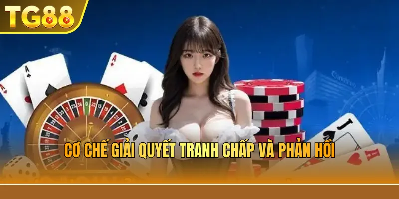 Cơ chế giải quyết tranh chấp và phản hồi