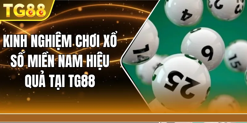 Kinh nghiệm chơi xổ số miền nam hiệu quả tại TG88